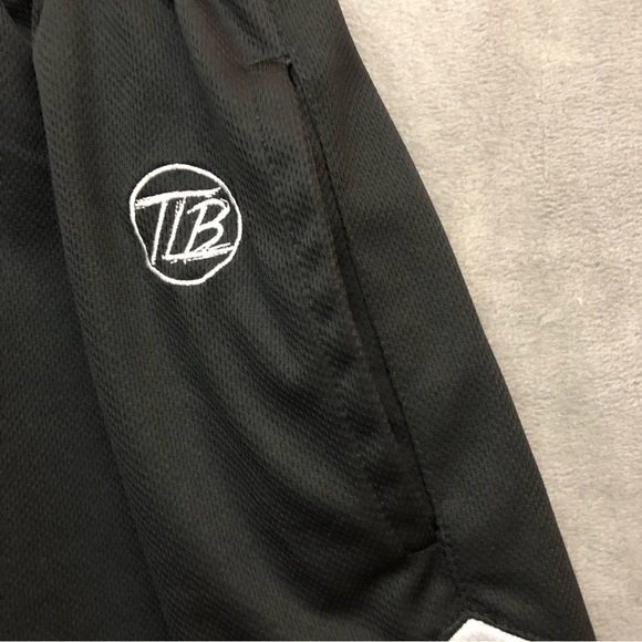 The Lost Breed Men’s Tiger Patch Training Shorts Black Red White Small - Picture 5 of 13